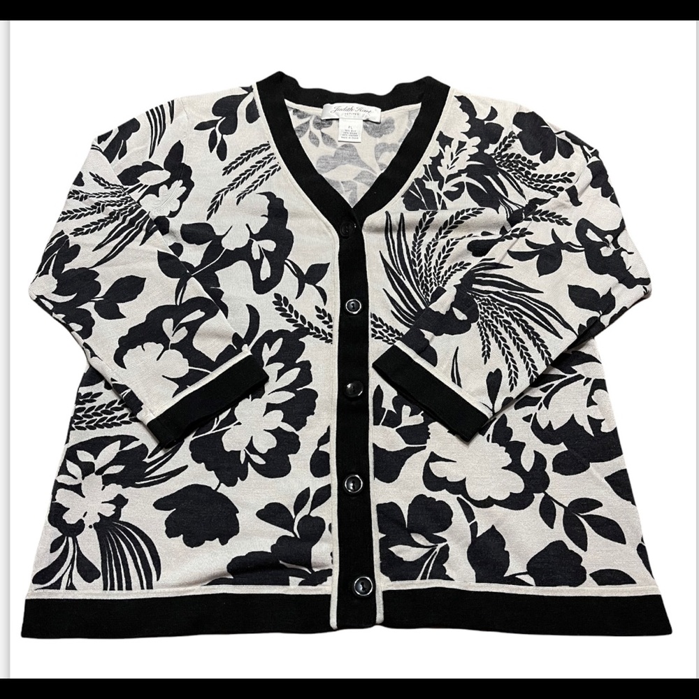 Judith Hart Cardigan Sweater Women Size PL Long Sleeve Petite